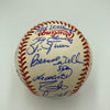 1998 New York Yankees World Series Champs Team Signed Baseball Jeter JSA COA