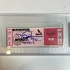 Mark Mcgwire Signed 1998 Home Run #70 Ticket PSA DNA GEM MINT 10 Auto