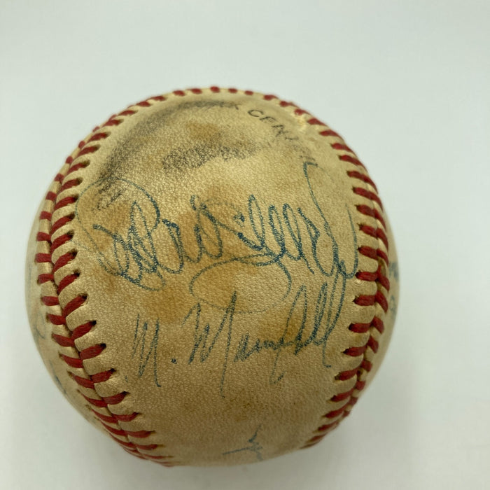 1985 Los Angeles Dodgers NL West Champs Team Signed Game NL Baseball JSA COA