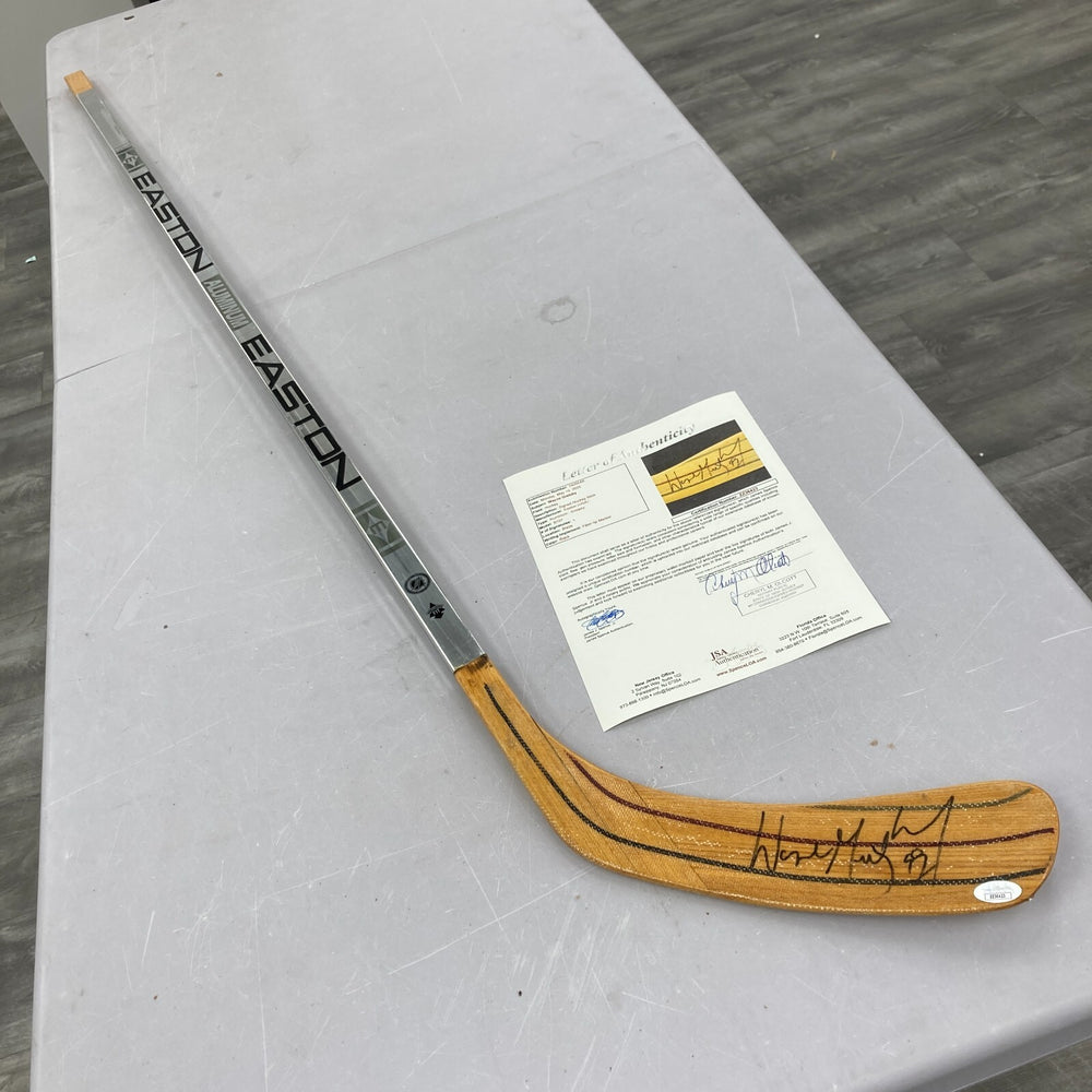 Wayne Gretzky Signed Easton Game Model Hockey Stick JSA COA