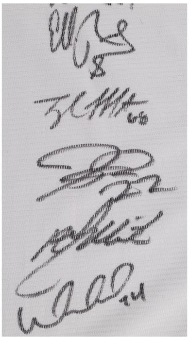 2021 Atlanta Braves World Series Champs Team Signed Nike Jersey MLB & Beckett