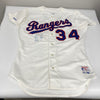 Nolan Ryan Signed 1989 Authentic Game Model Texas Rangers Jersey With JSA COA