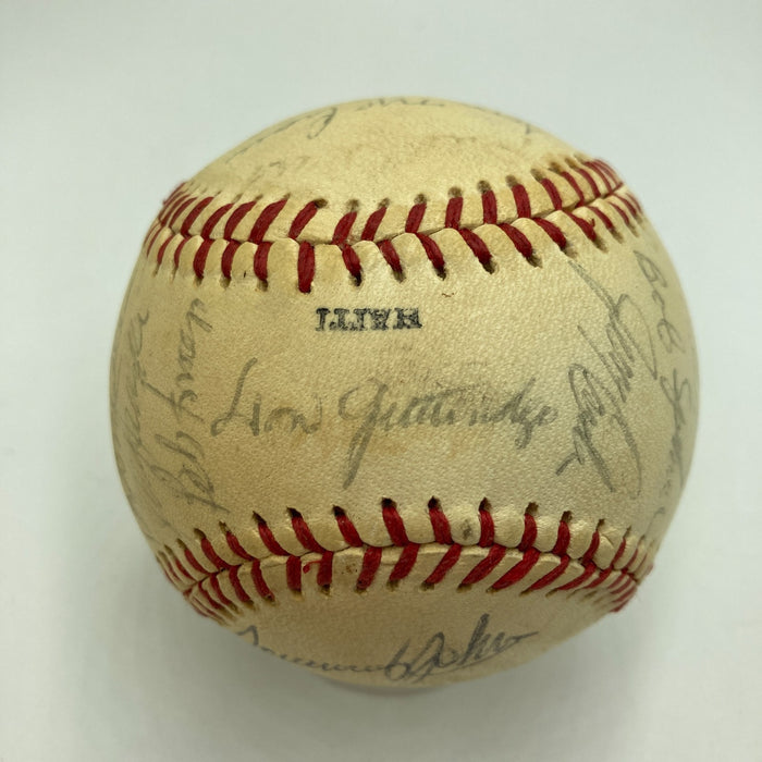 1960's Chicago White Sox Team Signed Vintage Baseball