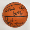 1997-98 Chicago Bulls NBA Champs Team Signed Game Basketball The Last Dance JSA