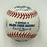 John Sterling Signed Heavily Inscribed STAT Baseball JSA COA RARE!