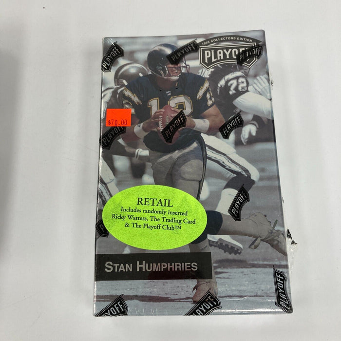 1993 Playoff Preview & 1993 Playoff Retail Hobby Football Boxes Lot Of (2)