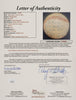 Dickey Kerr Single Signed Heavily Inscribed Stat Baseball 1919 Black Sox JSA COA