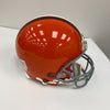 Jim Brown Cleveland Browns Hall Of Fame Legends Signed Full Size Helmet JSA COA