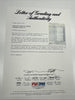 Joe Medwick Signed The Otesaga Hotel Cooperstown Receipt PSA DNA 10 Gem Mint
