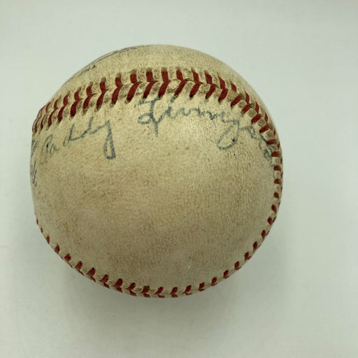 Paddy Livingston Single Signed Baseball 1910 & 1911 World Series Champ PSA DNA