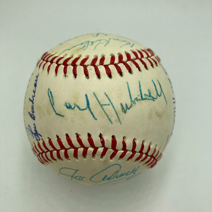 Joe Dimaggio Roger Maris Ted Williams HOF Multi Signed Baseball Beckett COA