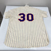 Nolan Ryan Signed Heavily Inscribed New York Mets Game Model STAT Jersey JSA COA