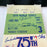 1978 New York Yankees World Series Champs Team Signed Jumbo 9x33 Ticket JSA COA