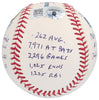 Gary Carter Signed Heavily Inscribed STAT Major League Baseball Beckett & RJ COA