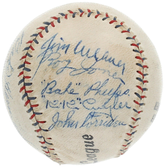 Chuck Klein 1934 Chicago Cubs Team Signed Baseball Beckett COA