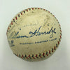 Babe Ruth Lou Gehrig 1933 First All Star Game Signed Baseball 21 Sigs PSA DNA