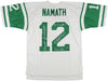 Joe Namath Signed Inscribed Mitchell & Ness New York Jets STAT Jersey Fanatics