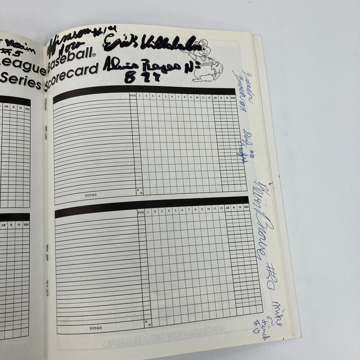 1994 Little League World Series Team Signed Program Venezuela VS. Northridge CA