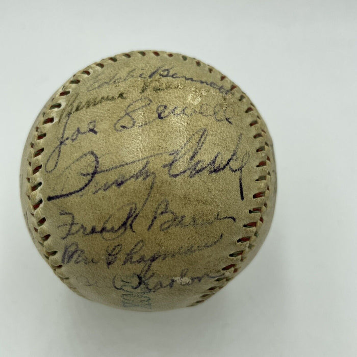 Babe Ruth & Lou Gehrig 1929 New York Yankees Team Signed Baseball Beckett COA