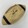 1963 New York Giants East Division Champs Team Signed Football