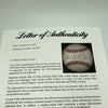 Babe Ruth Ty Cobb Honus Wagner 1939 HOF Inaugural Induction Signed Baseball PSA