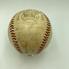 Willie Mays 1954 New York Giants World Series Champs Team Signed Baseball JSA