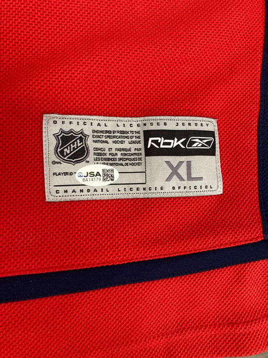 2007-2008 Washington Capitals Team Signed Game Jersey Alexander Ovechkin JSA COA