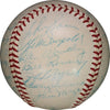 1953 New York Yankees World Series Champs Team Signed Baseball Mickey Mantle JSA