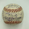 Whitey Ford 1950 Kansas City Blues Rookie Minor League Team Signed Baseball JSA