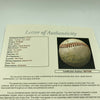 Rare Ed Walsh Single Signed Autographed Baseball With JSA COA Dec. 1959 HOF