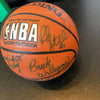 1992-93 Portland Trail Blazers Team Signed NBA Basketball Clyde Drexler JSA COA