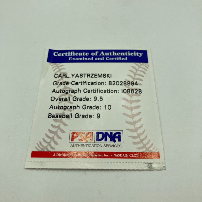 Carl Yastrzemski Signed Major League Baseball PSA DNA Graded 10 Auto