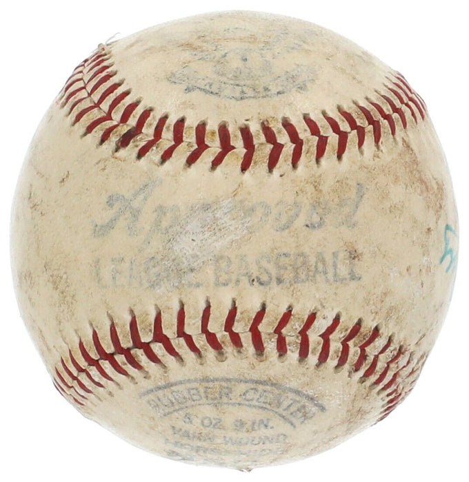 Beautiful Ty Cobb Single Signed Baseball PSA DNA COA