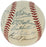 Satchel Paige 1953 St. Louis Browns Team Signed Baseball Beckett COA
