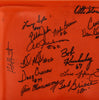 1972 Miami Dolphins Super Bowl Champs Team Signed Orange Bowl Seatback JSA COA