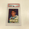 1952 Topps Willie Mays RC Signed Porcelain Baseball Card PSA DNA