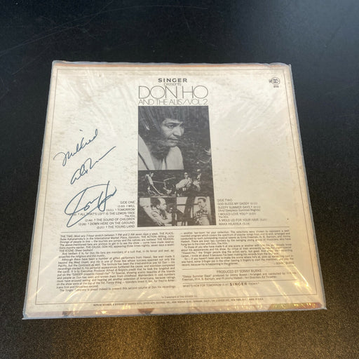 Don Ho Signed Autographed Vintage LP Record