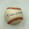 Rick Ferrell Full Name HOF 1984 Signed Inscribed American League Baseball JSA