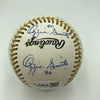 Incredible Ozzie Smith Gold Glove Signed Inscribed Baseball 13 Signatures! JSA