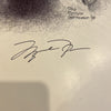 Beautiful Michael Jordan Signed Large 18x24 Art Photo Litho UDA Upper Deck COA