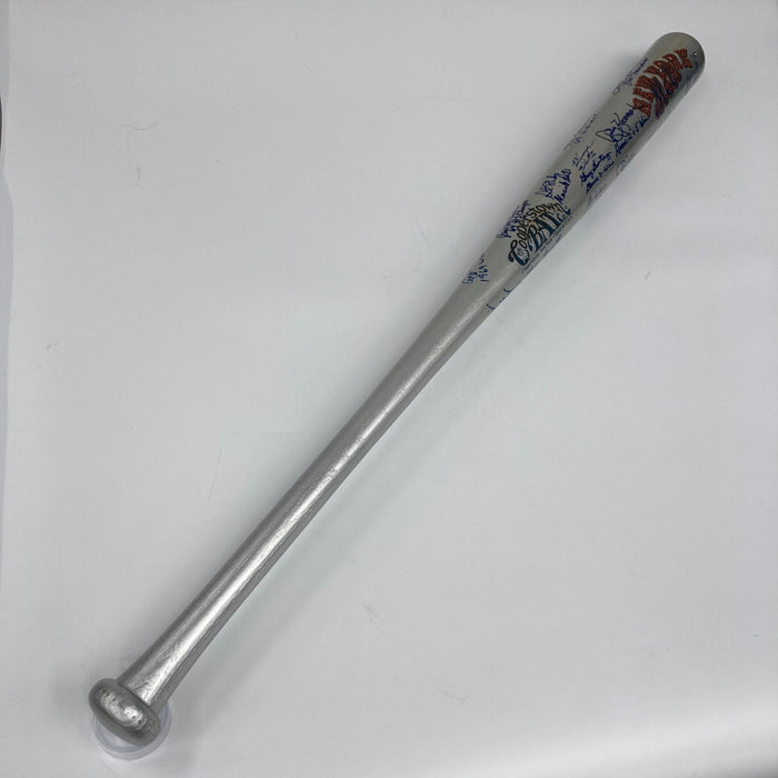 1969 New York Mets World Series Champs Team Signed Bat Nolan Ryan Tom Seaver JSA