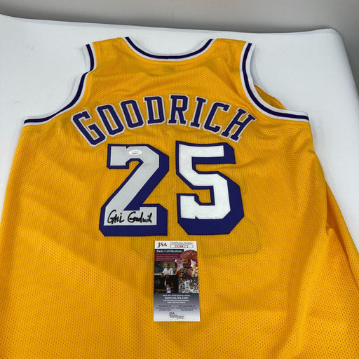 Gail Goodrich Signed Los Angeles Lakers Jersey JSA COA