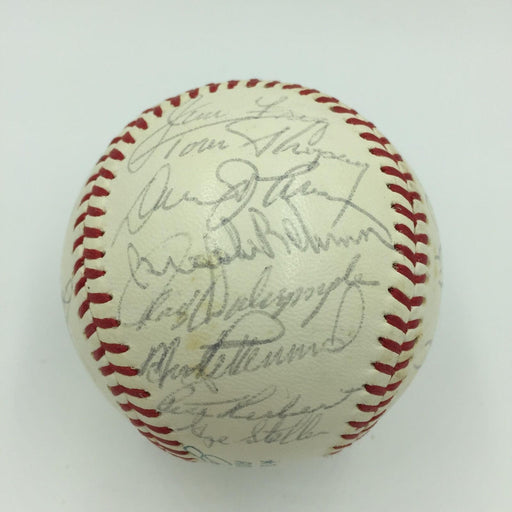 1971 Baltimore Orioles American League Champs Team Signed Baseball With JSA COA