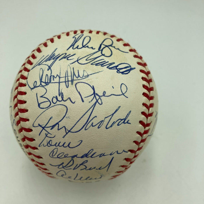 1969 New York Mets WS Champs Team Signed Baseball Tom Seaver Nolan Ryan JSA COA