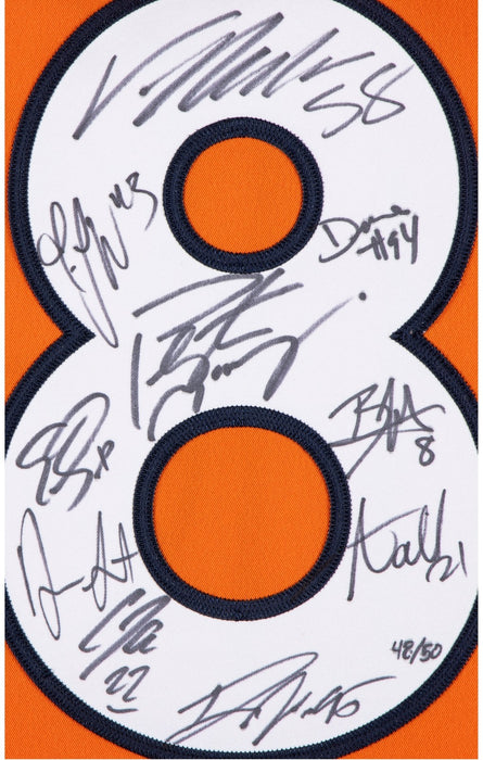 2015 Denver Broncos Super Bowl 50 Champs Team Signed Nike Game Jersey Beckett