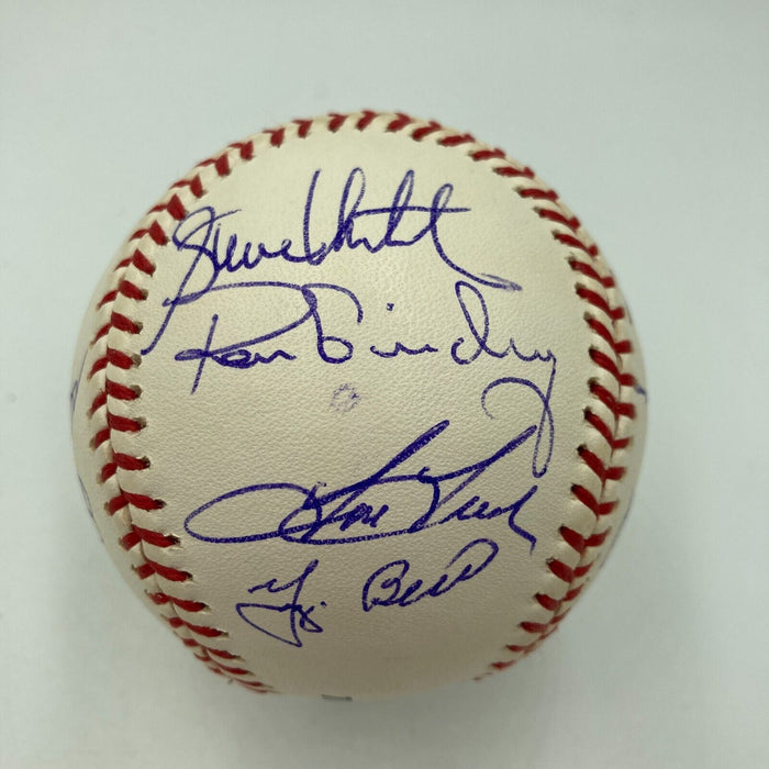 Yogi Berra & Don Larsen New York Yankees Legends Multi Signed Baseball