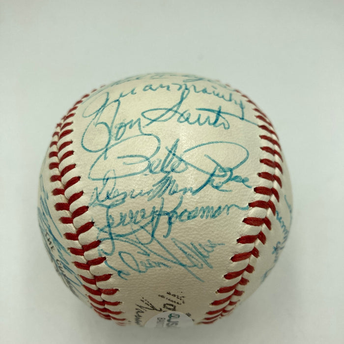 The Finest 1969 All Star Game Team Signed Baseball Roberto Clemente JSA COA