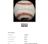 Beautiful Joe Dimaggio Signed American League Baseball PSA Graded MINT 9