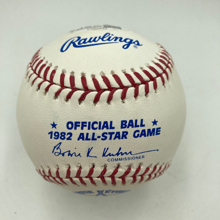 Ozzie Smith "First All Star Game As Cardinal" Signed 1982 All Star Baseball JSA