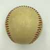 Early Career 1950's Willie Mays Signed Game Used NL Giles Baseball JSA COA Auto
